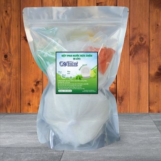 Bột pha 5 lít nước rửa chén tại nhà, tiện lợi, tiết kiệm chi phií