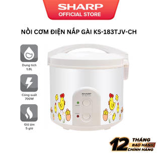 Nồi cơm điện nắp gài KS-183TJV-CH - Hàng chính hãng bảo hành 12T