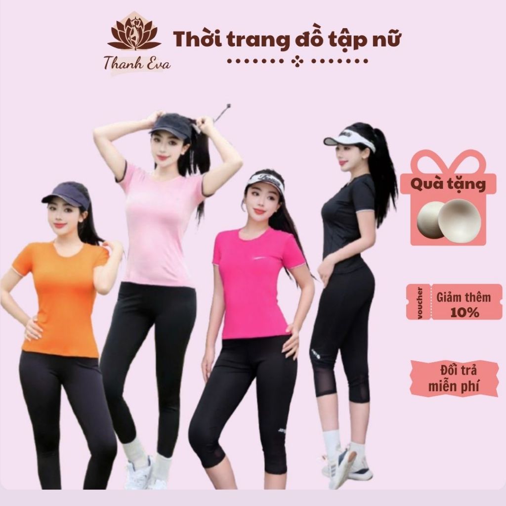 Áo thể thao tập gym , áo tập yoga, chạy bộ, áo đánh bóng... Áo thun kín bụng thể thao