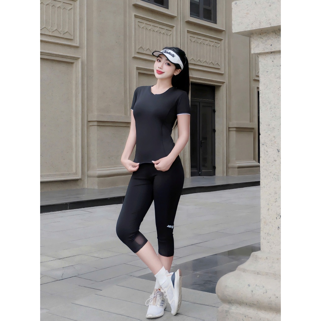 Áo thể thao tập gym , áo tập yoga, chạy bộ, áo đánh bóng... Áo thun kín bụng thể thao