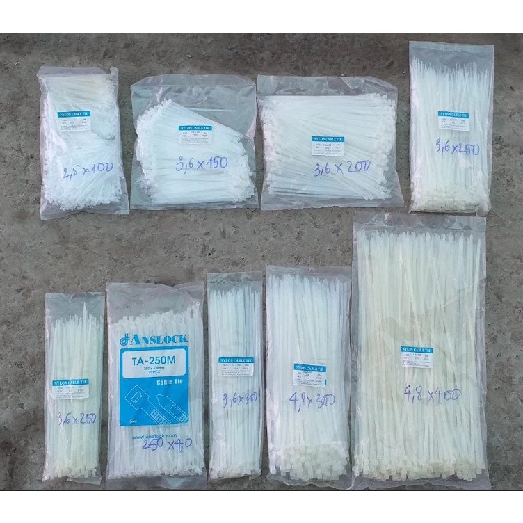 Set 10 dây thít nhựa buộc cố định Lan,đồ dùng_Dây rút ghim/ treo/ thắt ...