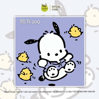 [XẢ HÀNG] Tổng hợp Tranh tô màu theo số chủ đề HOẠT HÌNH, CẶP ĐÔI, ANIME kích thước 20x20cm