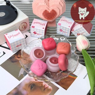 [4U2] Son Kem Bùn 4U2 Dạng Hũ Thuần Chay Girlfriend’s Mousse Lip Cup, 5g (Mã GMC)