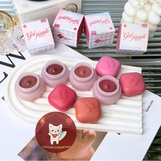 [4U2] Son Kem Bùn 4U2 Dạng Hũ Thuần Chay Girlfriend’s Mousse Lip Cup, 5g (Mã GMC)