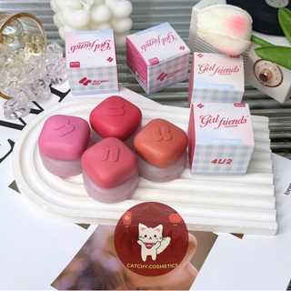 [4U2] Son Kem Bùn 4U2 Dạng Hũ Thuần Chay Girlfriend’s Mousse Lip Cup, 5g (Mã GMC)