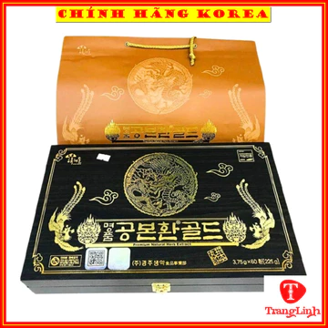 [2 Tem] Đông trùng hạ thảo hộp gỗ đen 60 viên thượng hạng - Viên đông trùng hạ thảo hàn quốc chính hãng, tranglinhkorea