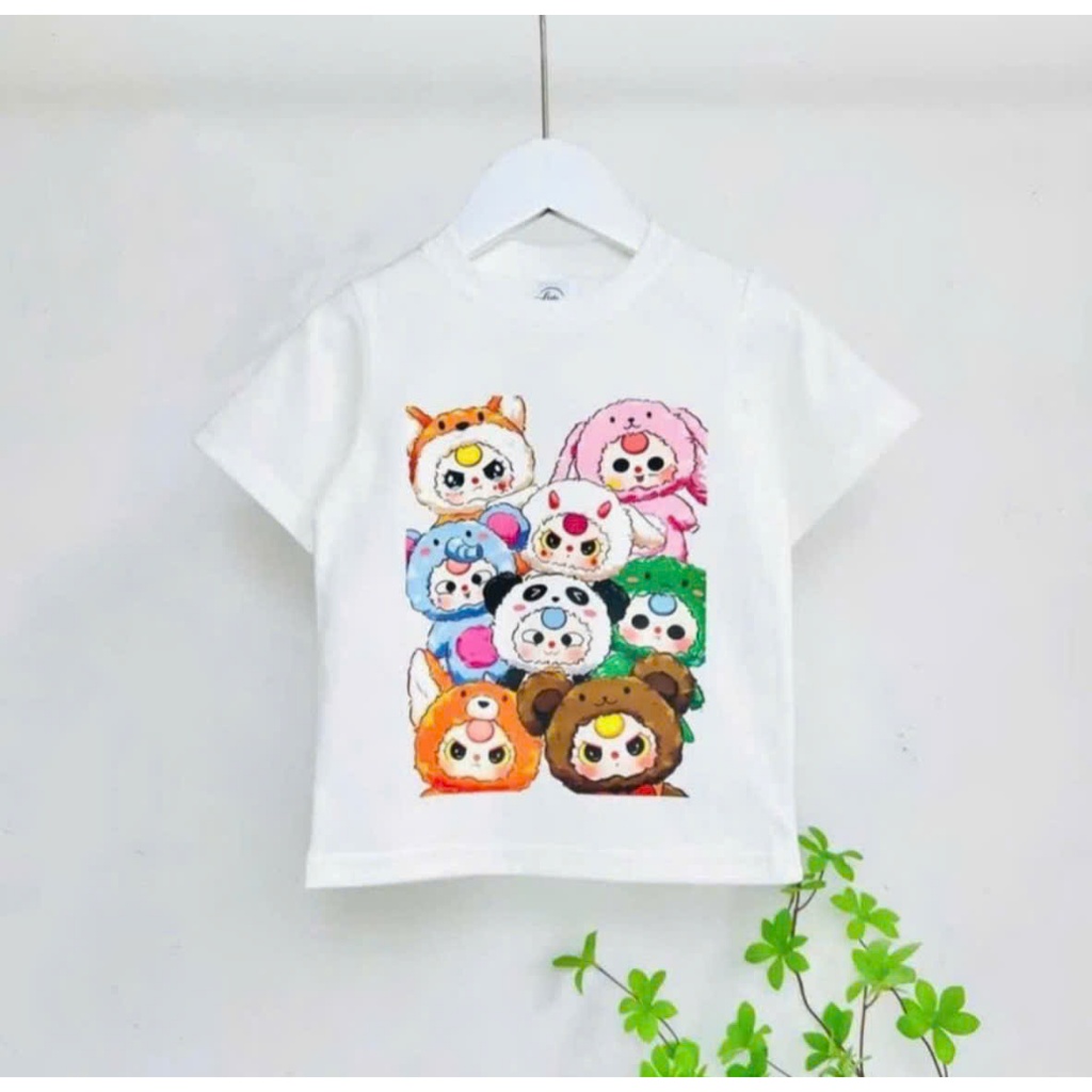 GIÁ SỐC áo cộc tay đen trăng 9 baby three cho bétrai và gái size 6-18kg