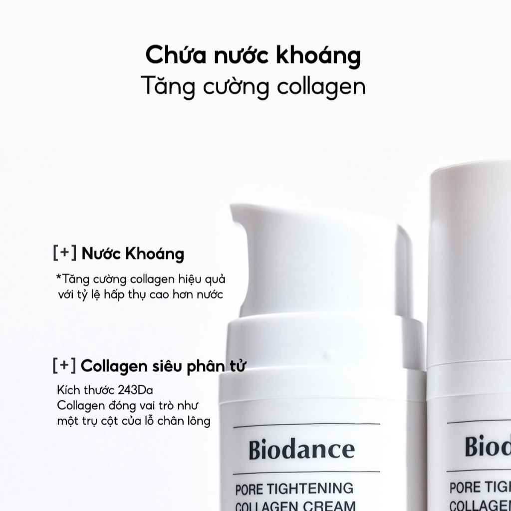 Ảnh BIODANCE Kem Dưỡng Ẩm Collagen Cải Thiện Lỗ Chân Lông Căng Bóng Da Pore Tightening Collagen Cream 50ml 2