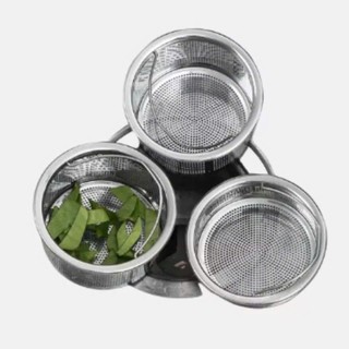 LỌC RÁC CÓ TAY CẦM CHẮC CHẮN TIỆN LỢI - Giỏ Lọc Rác Bồn Rửa Bát Đa Năng Inox 304 Cao Cấp,Rọ Chắn Rác Chống Tắc Bồn Rửa