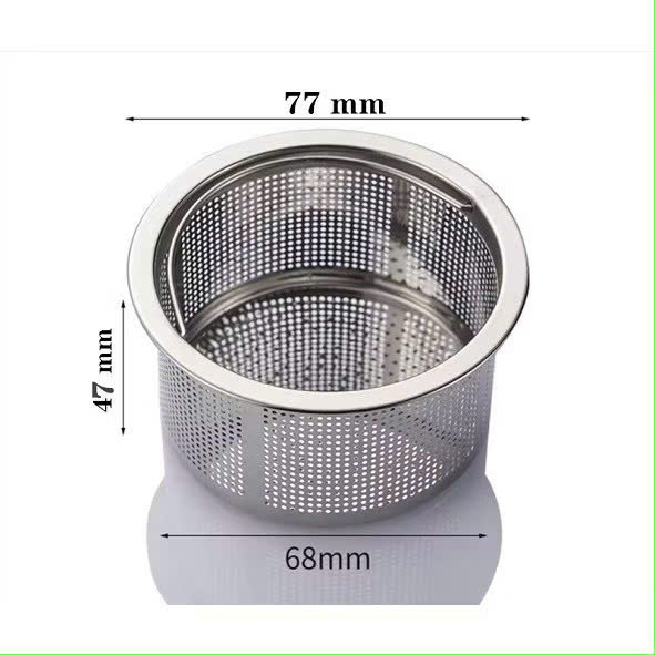 LỌC RÁC CÓ TAY CẦM CHẮC CHẮN TIỆN LỢI - Giỏ Lọc Rác Bồn Rửa Bát Đa Năng Inox 304 Cao Cấp,Rọ Chắn Rác Chống Tắc Bồn Rửa