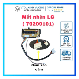 Bo mạch mắt nhận mặt lạnh điều hoà LG 3 đèn 9 chân