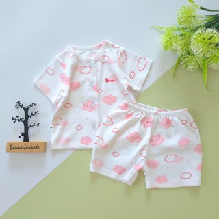 Bộ cộc cài nút Bunny dành cho bé từ 3-10kg