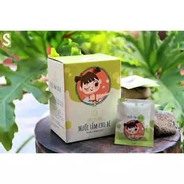 Hộp 30 Gói Muối Tắm Bé Eco – Muối Tắm Thảo Dược | Làm sạch – Dịu da – Giảm rôm sảy | HTX Sinh Dược