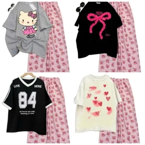 Tổng Hợp Các Sét Bộ Quần Heo Hồng + Mix Áo Phông Unisex Form Thụng