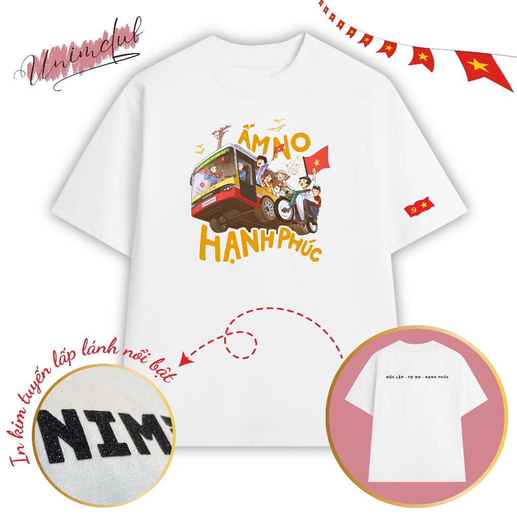 [HỎA TỐC HN] Áo Thun Việt Nam Yêu Nước In Kim Tuyến Nổi Bật Form Unisex Unim Store Cotton Cao Cấp Thoáng Mát - VN