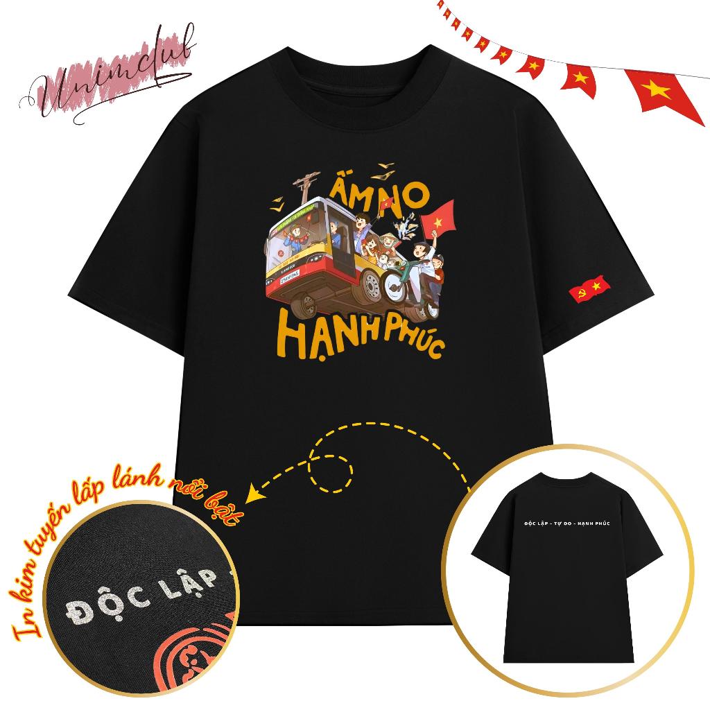 [HỎA TỐC HN] Áo Thun Việt Nam Yêu Nước In Kim Tuyến Nổi Bật Form Unisex Unim Store Cotton Cao Cấp Thoáng Mát - VN