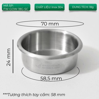 Feepie filter giỏ lọc GOW lốc xoáy inox 304