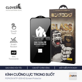 Kính Cường Lực Trong Suốt Wekome KinKong 3D Cho iPhone 17 Pro Max Full Màn 9H