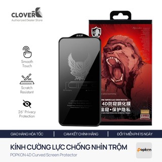 Kính Cường Lực Chống Nhìn Trộm Wekome cho iPhone 17 Pro Max Full Màn 4D