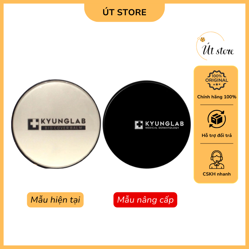Cushion mỏng nhẹ, mịn lì KYUNGLAB ETERNAL FIT CUSHION 14g SPF 50+, PA+++ đều màu da, nâng tone da