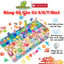 Bộ Bảng Gỗ Chữ Cái Cho Bé BỐ KHỦNG LONG Gỗ Câu Cá Và Ghép Hình Học Chữ Số Động Vật Trái Cây 6in1 7in1 8in1