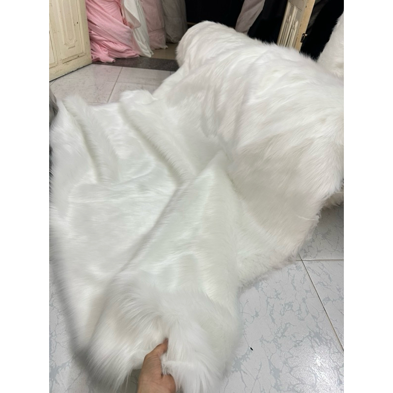 Thảm lông nâu nhiều màu - Thảm lông chụp hình giá rẻ