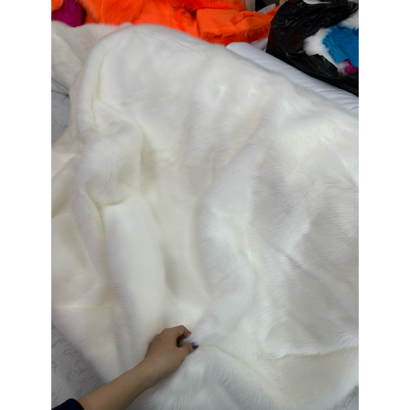 Thảm lông nâu nhiều màu - Thảm lông chụp hình giá rẻ