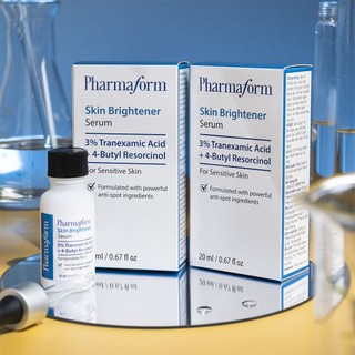 Tinh chất dưỡng trắng Pharmaform Skin Brightener Serum 3% Tranexamic Acid + 5% Niacinamide (20ml)