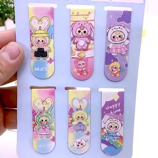 Bookmark Nam Châm Baby Three Set 6 Cái Kẹp Sách Đánh Dấu Trang Cute Đồ Dùng Học Tập Timo VPK15