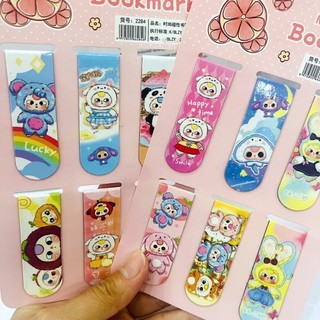 Bookmark Nam Châm Baby Three Set 6 Cái Kẹp Sách Đánh Dấu Trang Cute Đồ Dùng Học Tập Timo VPK15