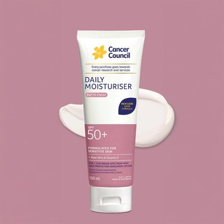 Kem chống nắng dưỡng ẩm Cancer Council Daily Moisturiser Matte SPF50+ - 75ml