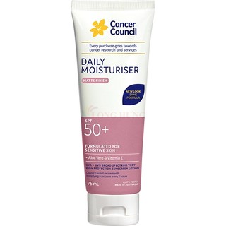 Kem chống nắng dưỡng ẩm Cancer Council Daily Moisturiser Matte SPF50+ - 75ml