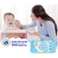 Thùng 24 Bao Khăn Giấy Ướt Cho Bé Nuna Không Mùi 100 miếng/Bao