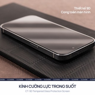 Kính Cường Lực Full Màn cho iPhone 17 Pro Max Popkon Trong Suốt Chống Trầy