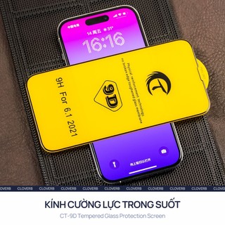 Kính Cường Lực Full Màn cho iPhone 17 Pro Max Popkon Trong Suốt Chống Trầy