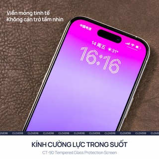 Kính Cường Lực Full Màn cho iPhone 17 Pro Max Popkon Trong Suốt Chống Trầy