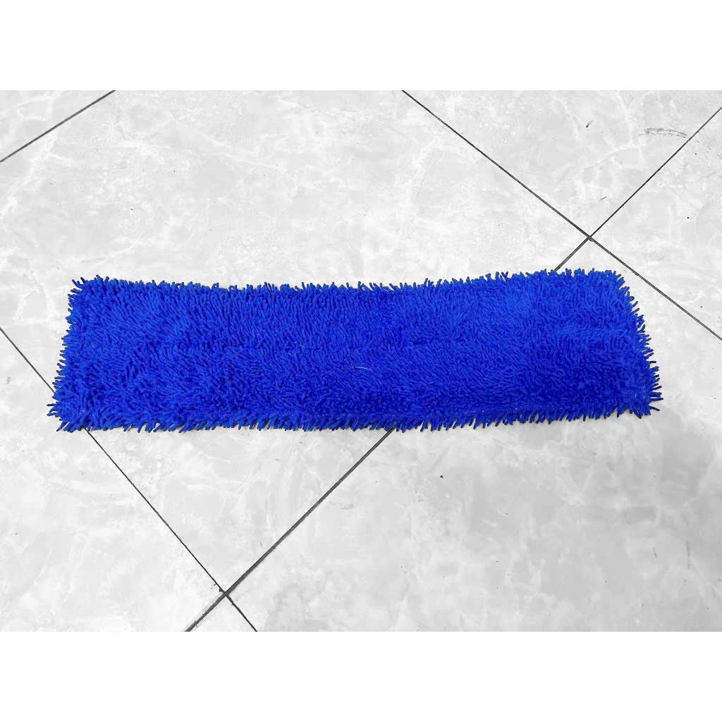 Bông Lau Nhà Thay Thế Cho Cây Lau Công Nghiệp 45/60cm Chất Liệu Microfiber Siêu Thấm Hút, Sạch Bụi