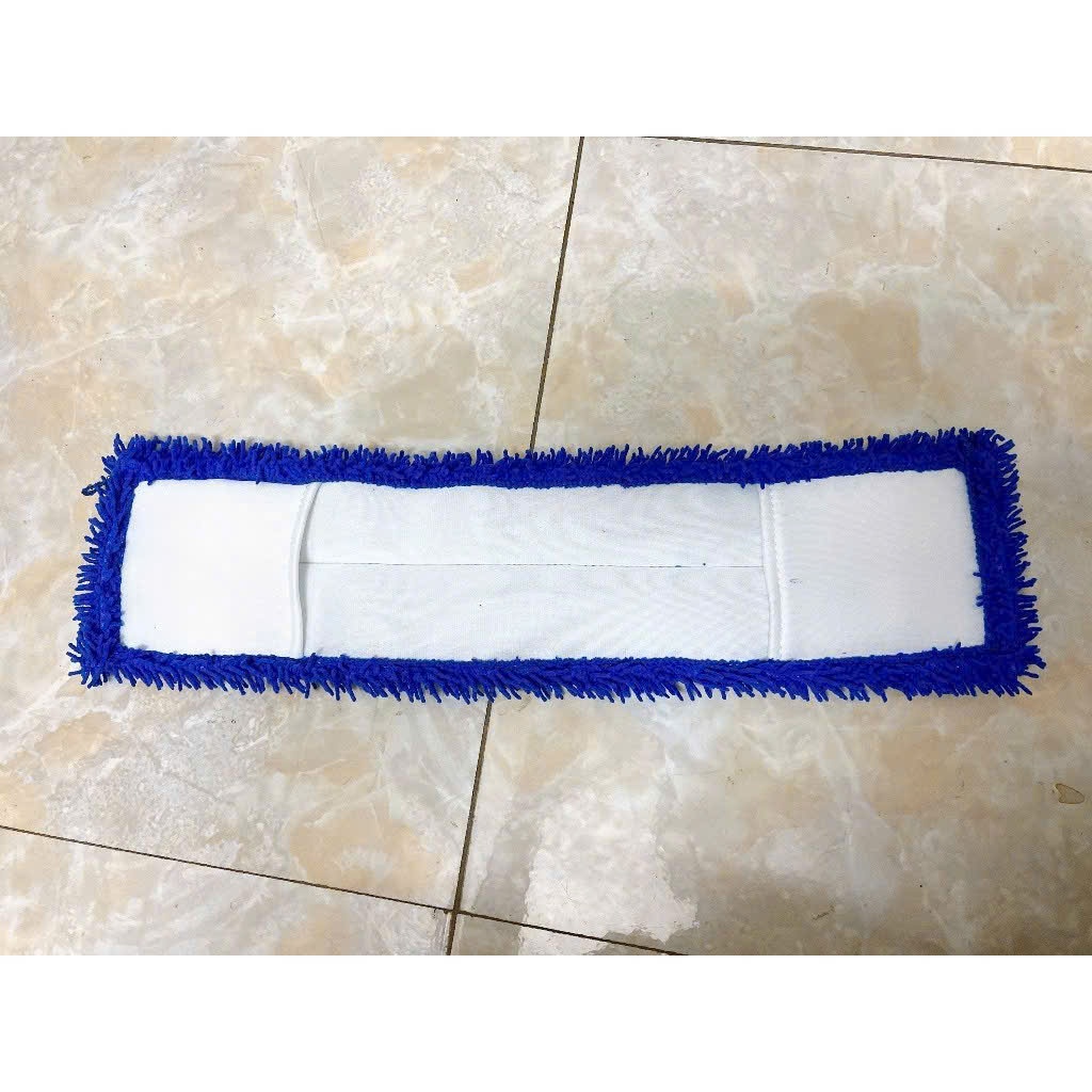 Bông Lau Nhà Thay Thế Cho Cây Lau Công Nghiệp 45/60cm Chất Liệu Microfiber Siêu Thấm Hút, Sạch Bụi