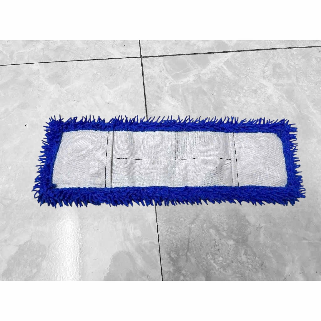 Bông Lau Nhà Thay Thế Cho Cây Lau Công Nghiệp 45/60cm Chất Liệu Microfiber Siêu Thấm Hút, Sạch Bụi