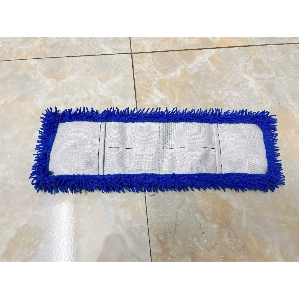 Bông Lau Nhà Thay Thế Cho Cây Lau Công Nghiệp 45/60cm Chất Liệu Microfiber Siêu Thấm Hút, Sạch Bụi