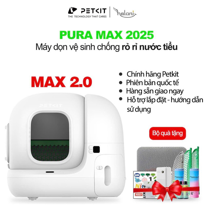 Ảnh Máy Dọn Vệ Sinh Tự Động, Nhà Dọn Vệ Sinh Cho Chó Mèo Petkit Pura Max 2025 2