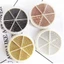 Set Khay Bi Tròn Mix Size Trang Trí Móng 4 Màu Vàng - Hồng - Trắng - Đen