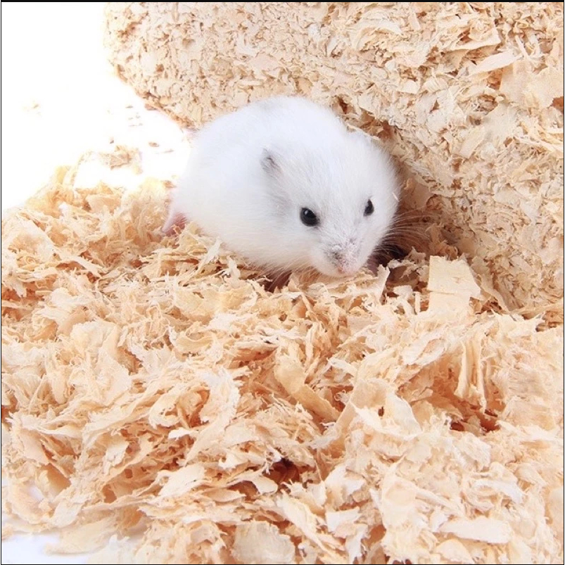 Mùn cưa lót chuồng Hamster, bọ, nhím, sóc, chim, mùn cưa gỗ tự nhiên làm giá thể trồng cây - HOMDECOR