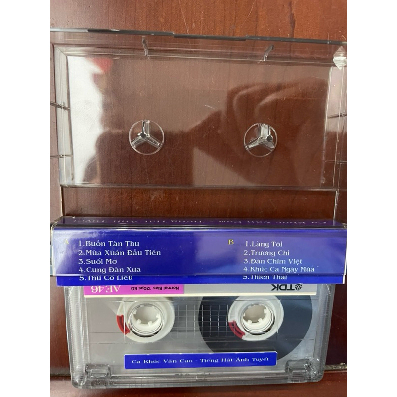 Băng Cassette Văn Cao - Tiếng Hát Ánh Tuyết