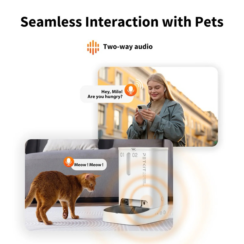 Ảnh Máy ăn Petkit Yumshare Camera 2 ngăn 4