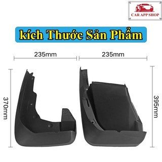 Chắn Bùn Honda CRV Đời  2007 - 2011 Chất Liệu Nhựa Dẻo