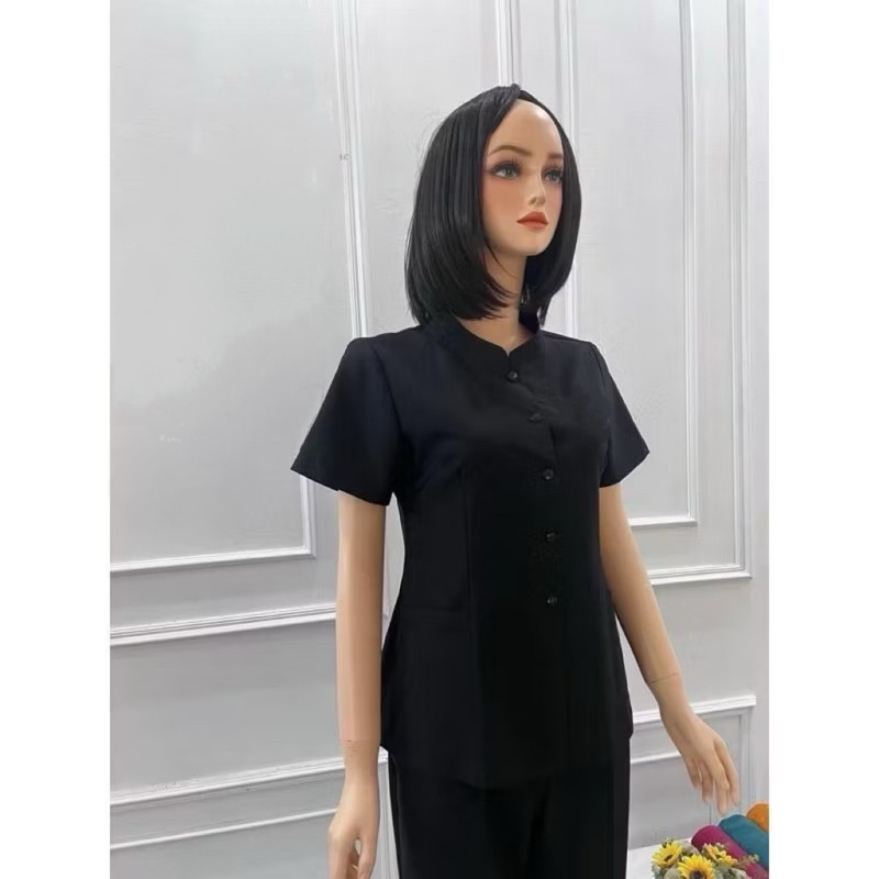 Đồng phục Spa , thẩm mỹ viện cao cấp chất liệu cotton lạnh