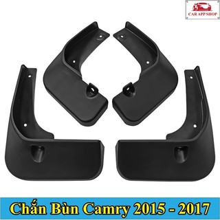 Chắn Bùn Toyota Camry Đời 2015 -2018 Chất Liệu Nhựa Dẻo Tặng Kèm Ốc Vít