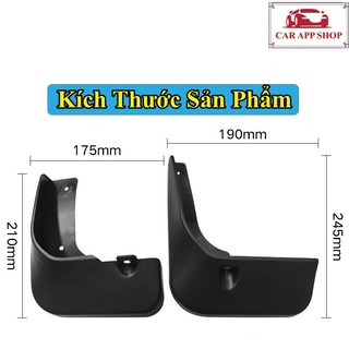 Chắn Bùn Toyota Camry Đời 2015 -2018 Chất Liệu Nhựa Dẻo Tặng Kèm Ốc Vít