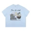 Áo Thun Local Brand VIBESTU " Coffee & Healing " Áo Thun Boxy Form Rộng Unisex 250Gsm Cotton